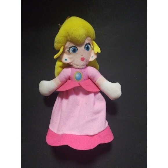 Nintendo Super Mario Princess Peach Stuffed Animal Anime Plush - Picture 1 of 11